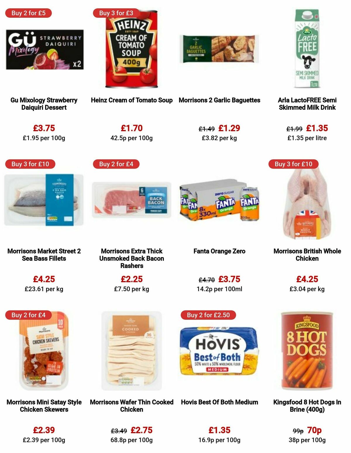 Morrisons Offers from 1 August