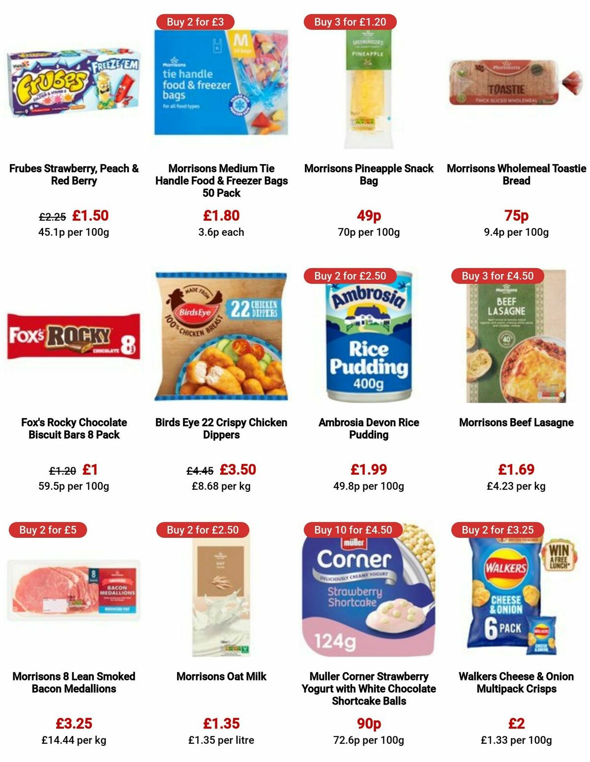 Morrisons Offers from 1 August