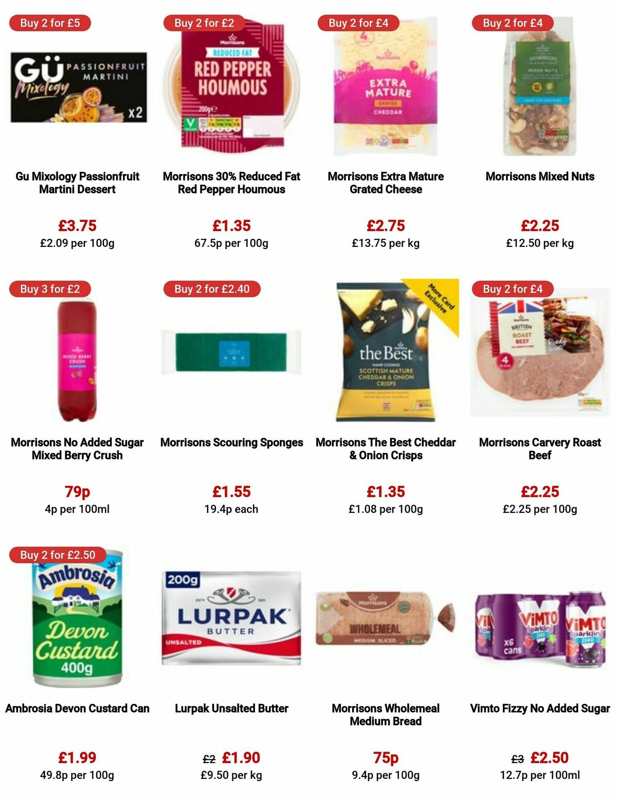 Morrisons Offers from 1 August