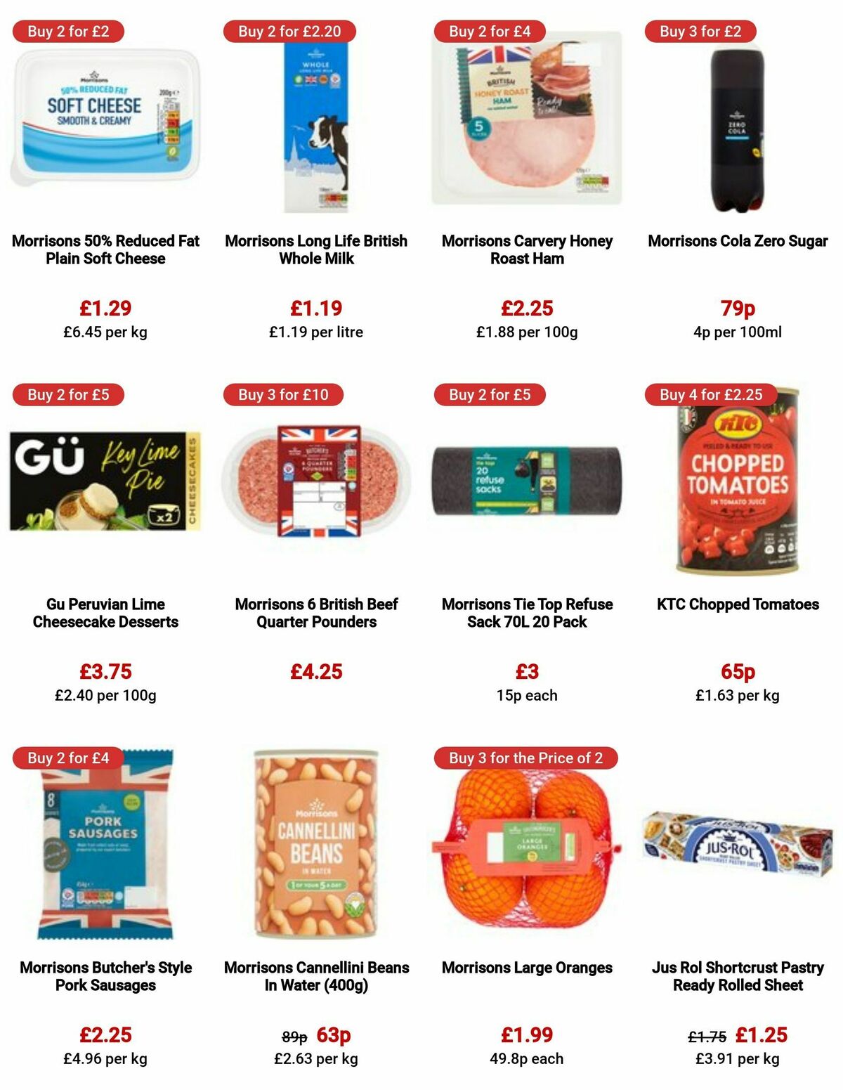 Morrisons Offers from 1 August