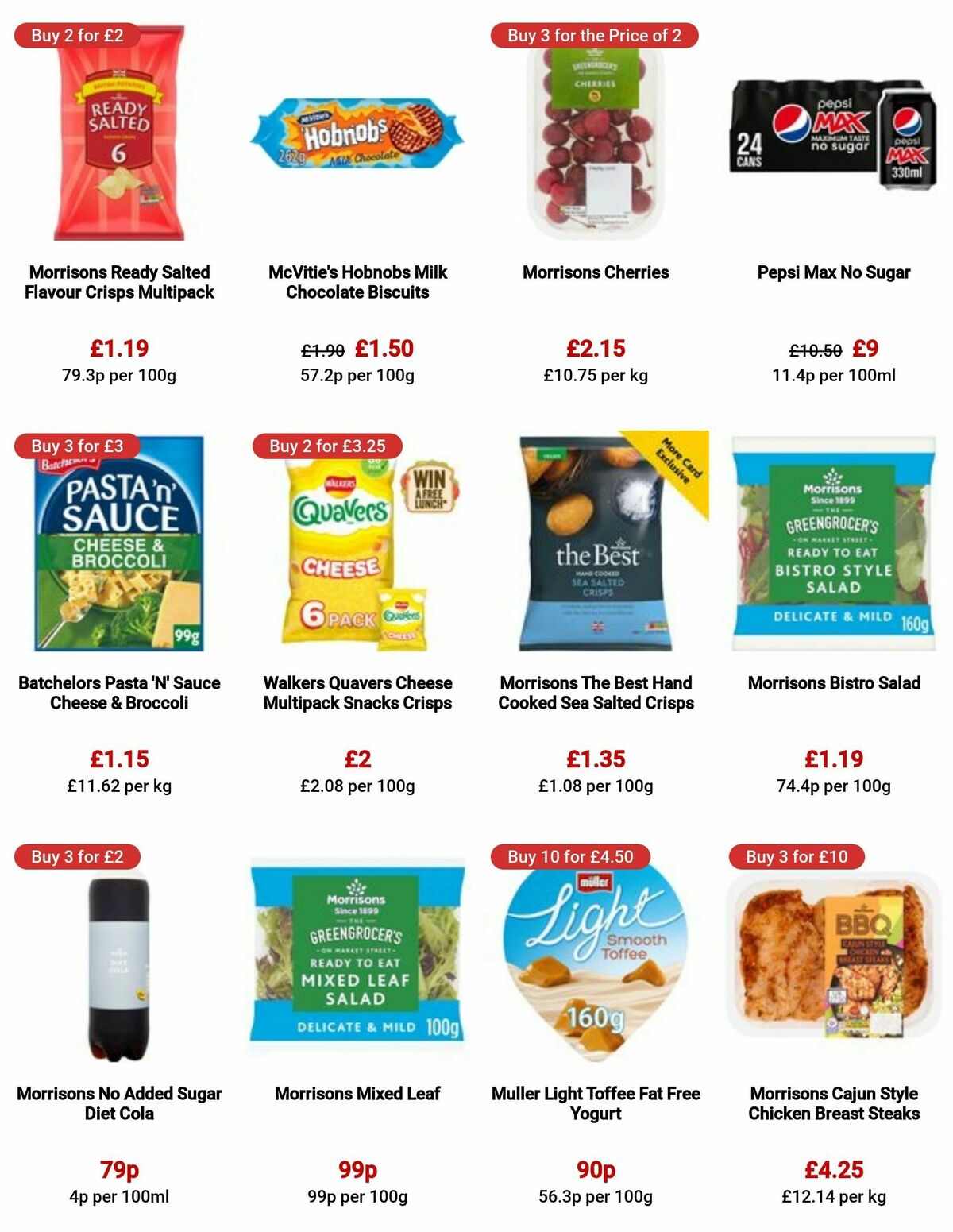 Morrisons Offers from 1 August