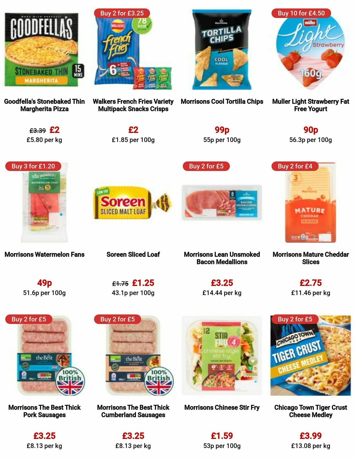 Morrisons Offers from 1 August
