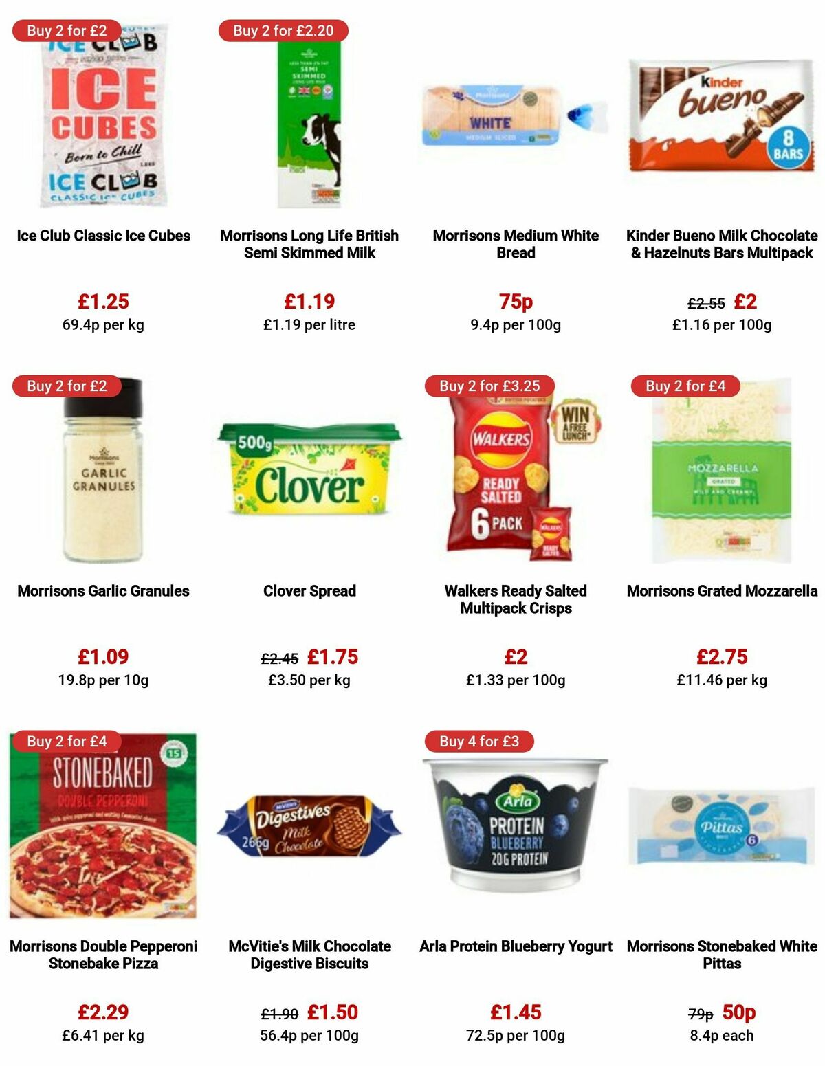 Morrisons Offers from 1 August