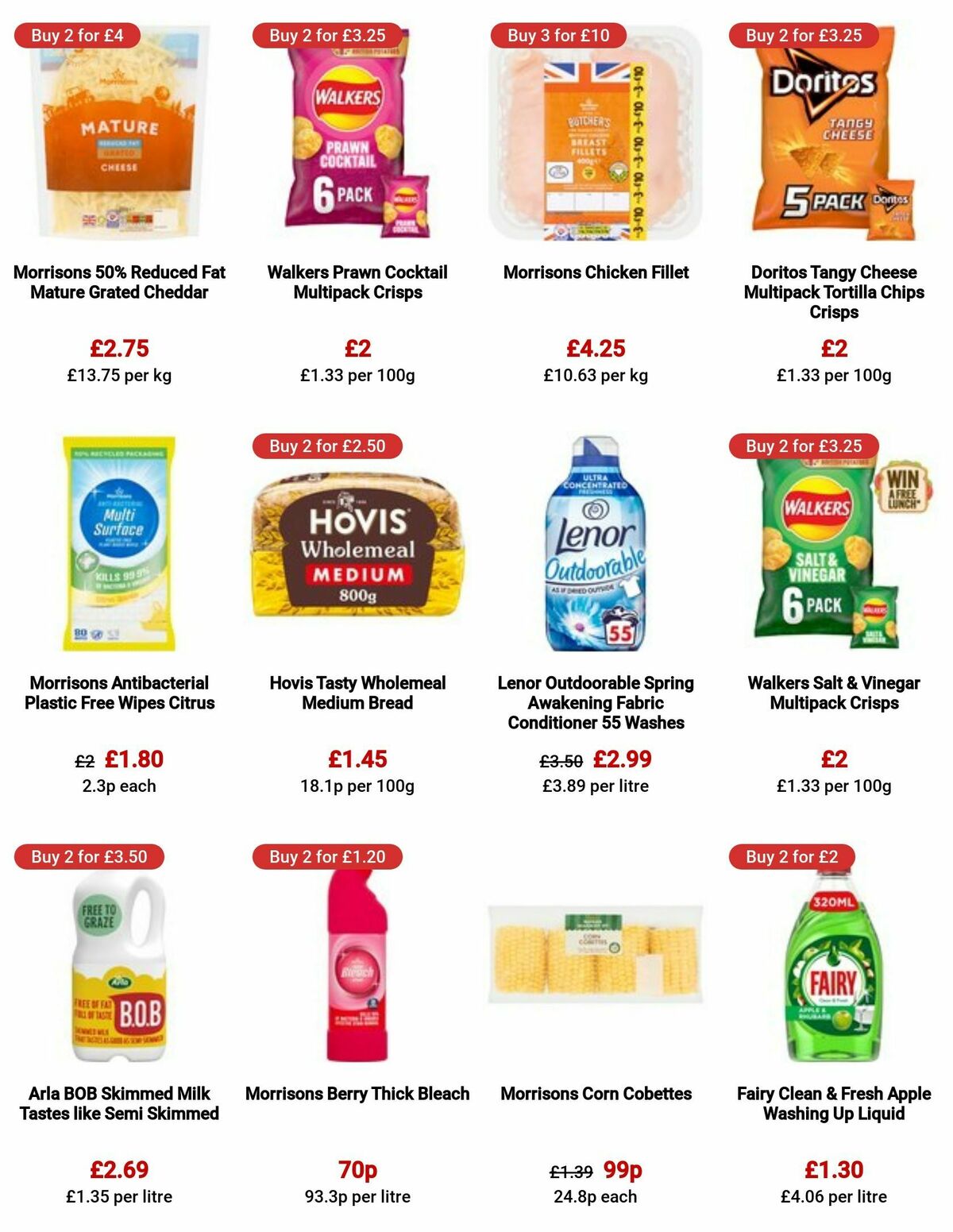 Morrisons Offers from 1 August