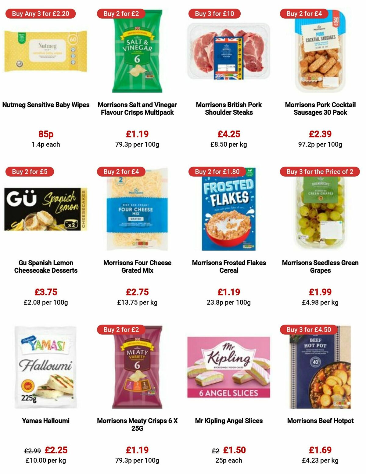 Morrisons Offers from 1 August