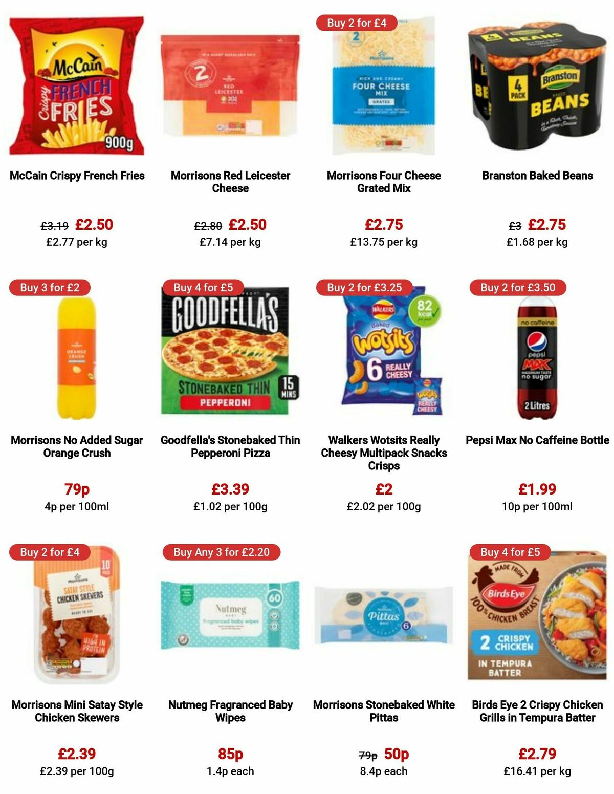Morrisons Offers from 8 August