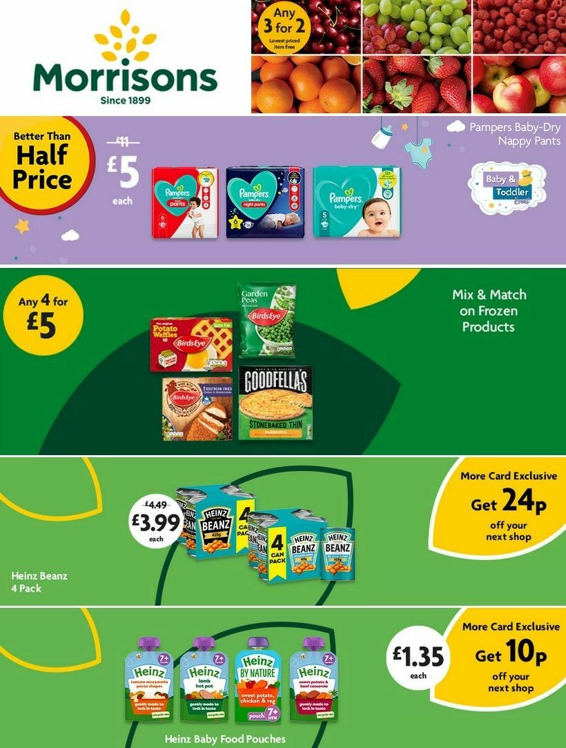 Morrisons Offers from 22 August