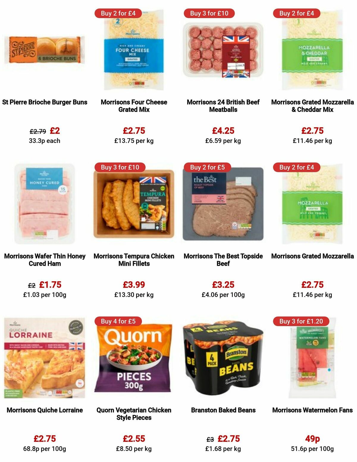 Morrisons Offers from 22 August