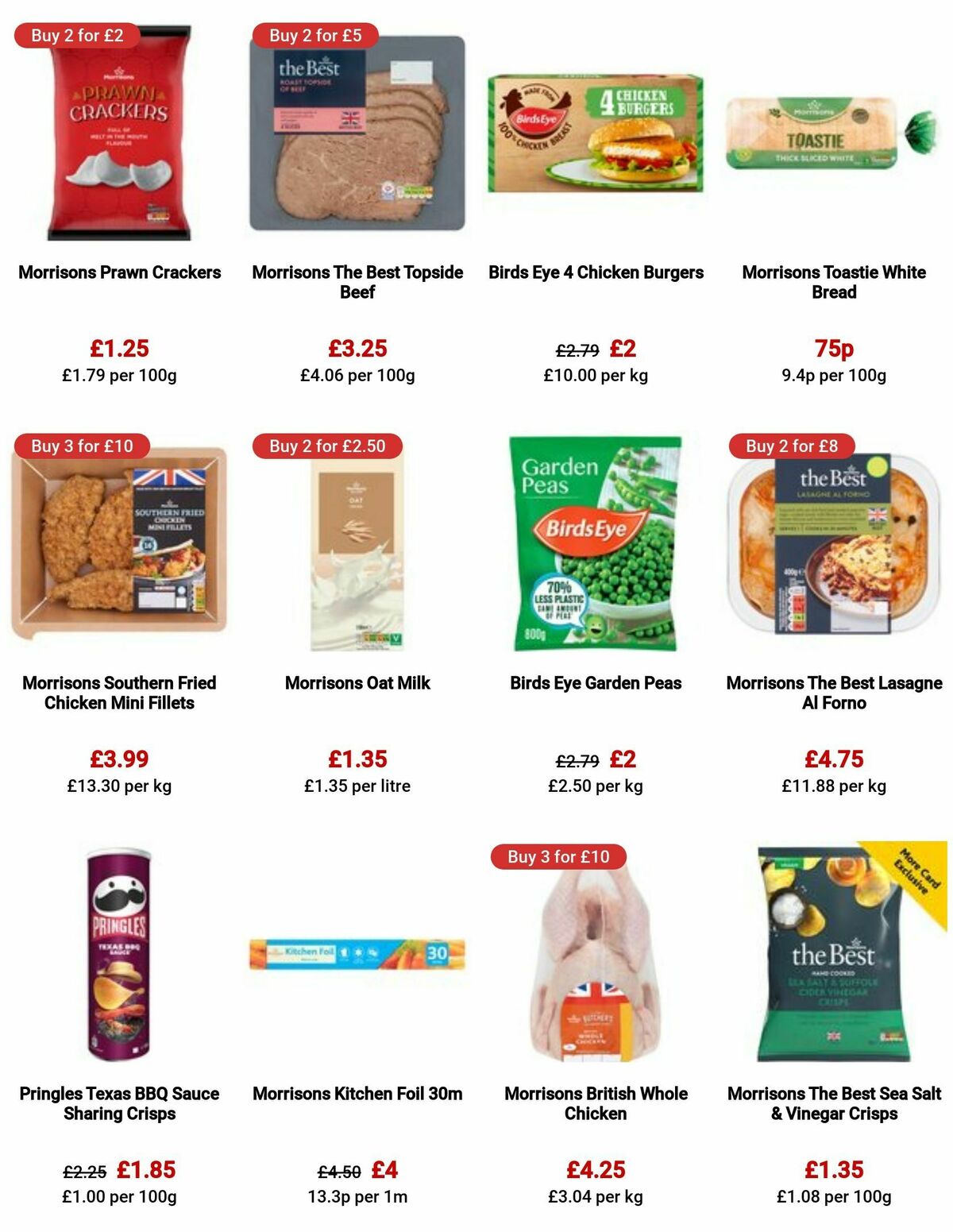 Morrisons Offers from 29 August