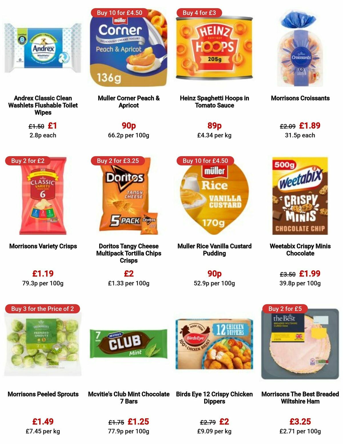 Morrisons Offers from 29 August