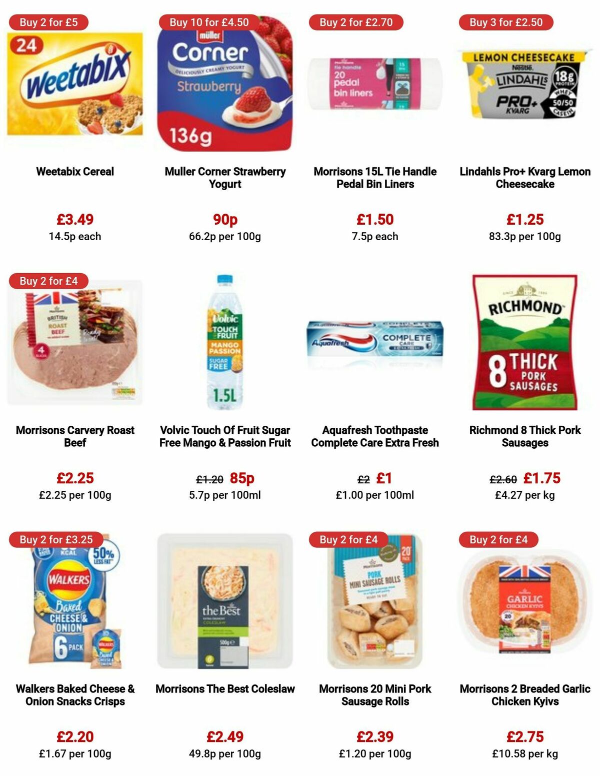 Morrisons Offers from 29 August