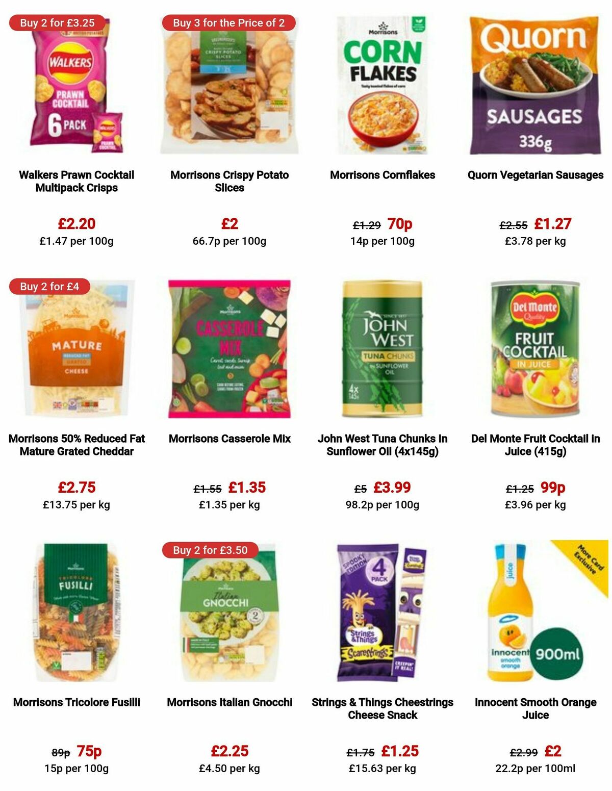 Morrisons Offers from 3 October