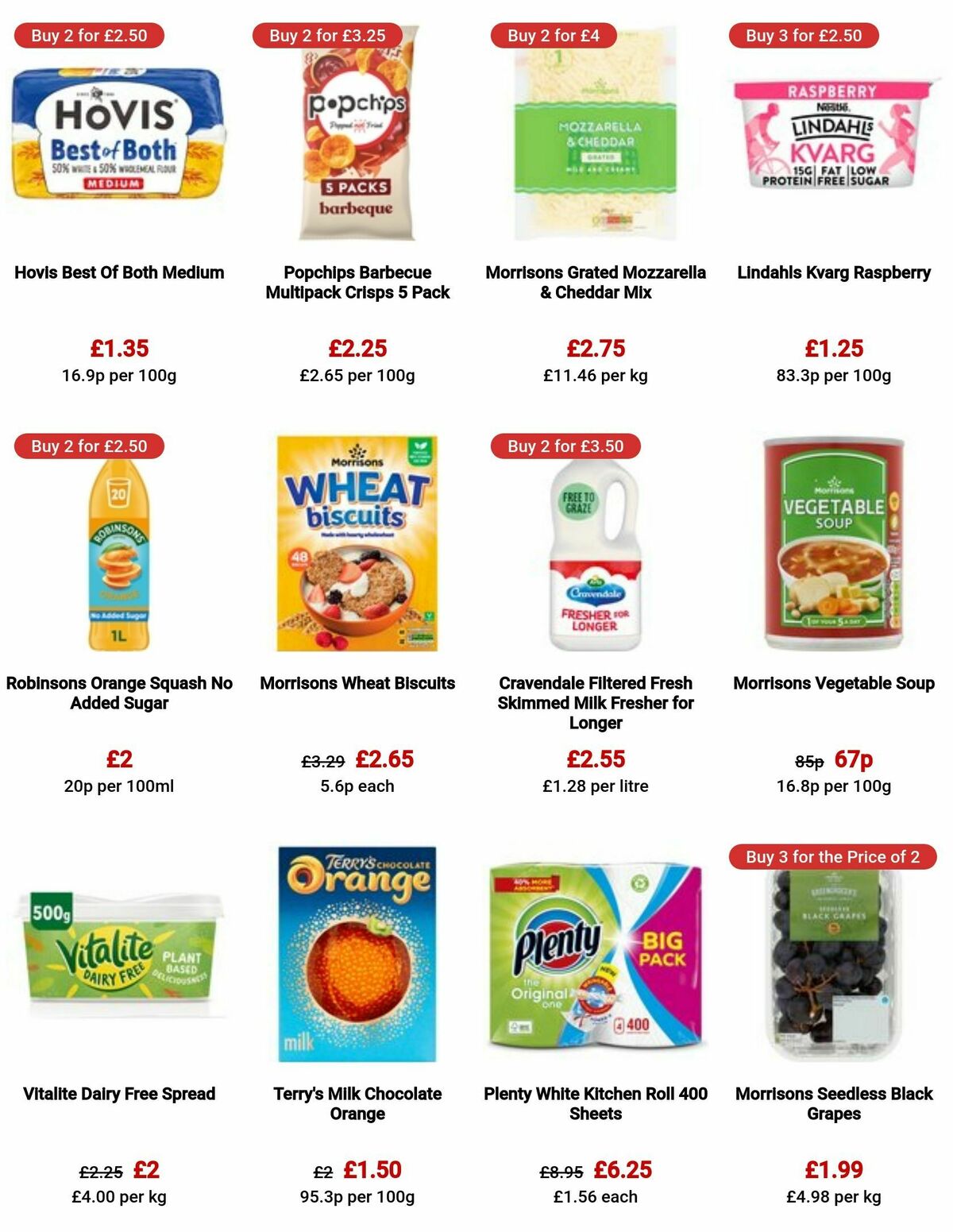 Morrisons Offers from 3 October
