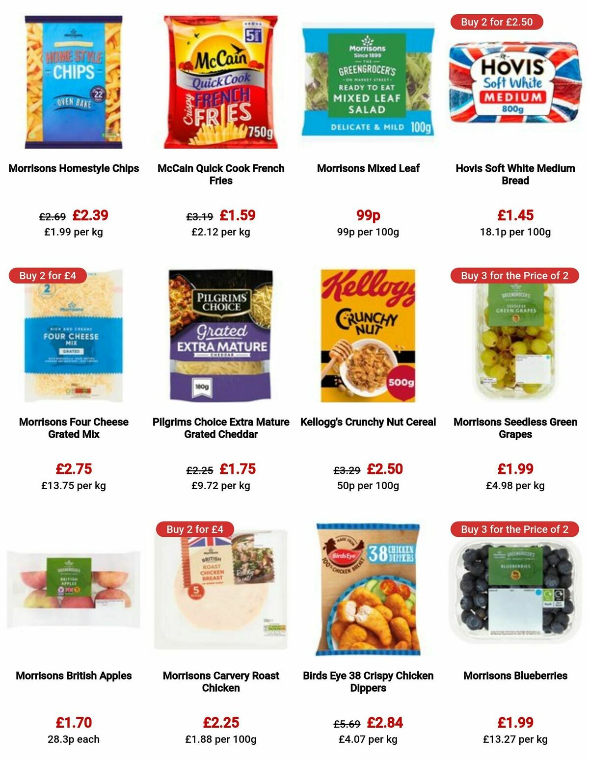 Morrisons Offers from 3 October