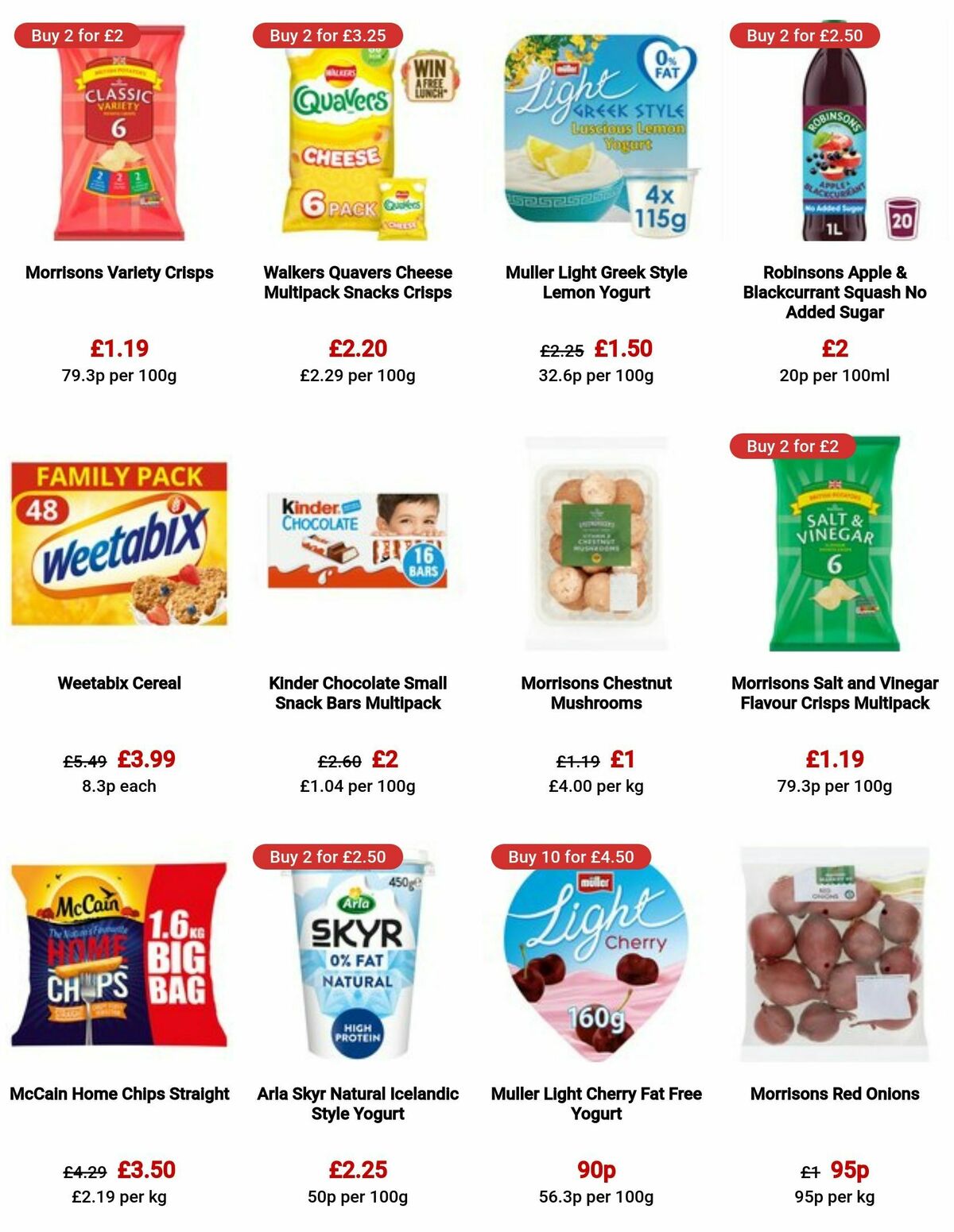 Morrisons Offers from 3 October