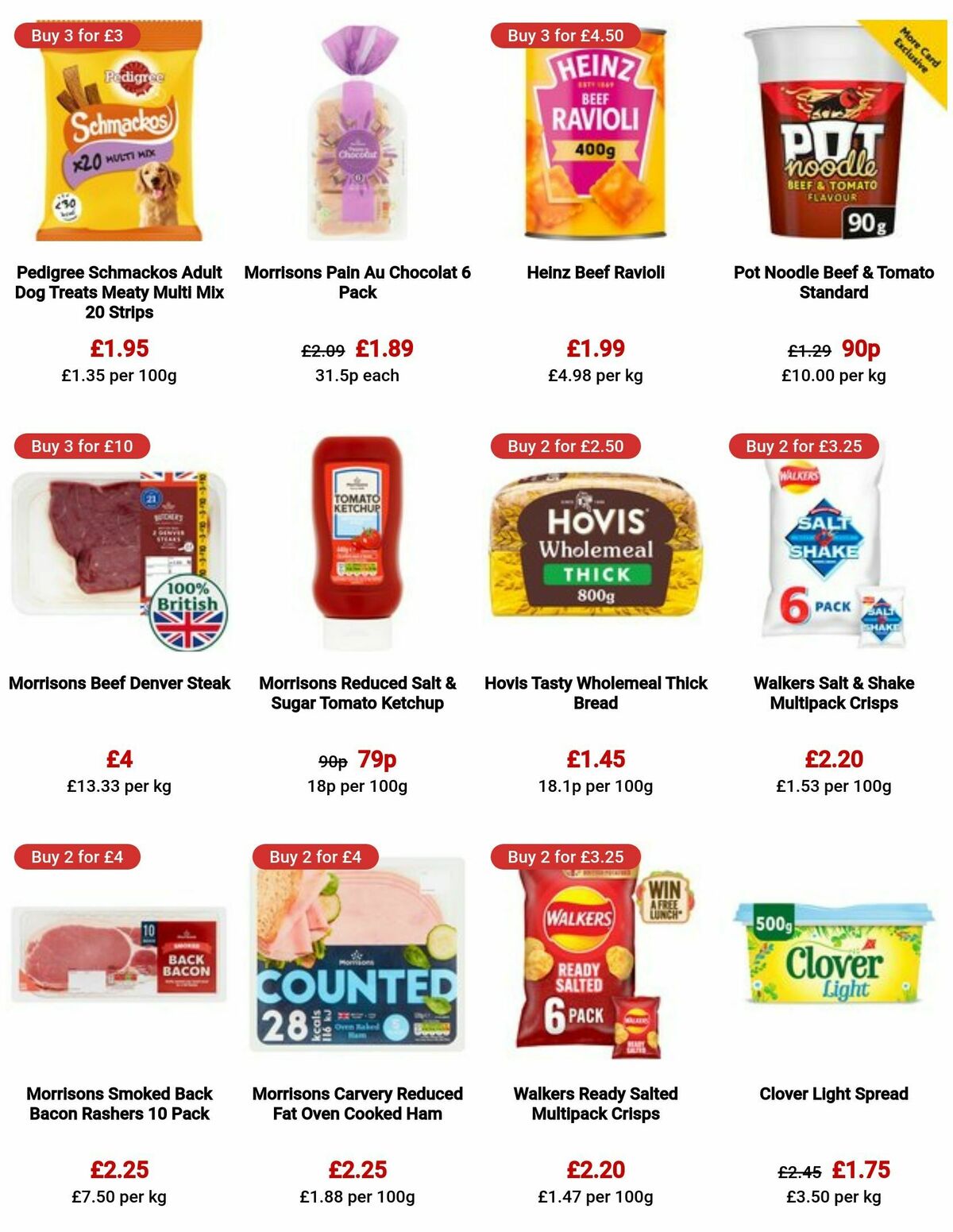Morrisons Offers from 3 October
