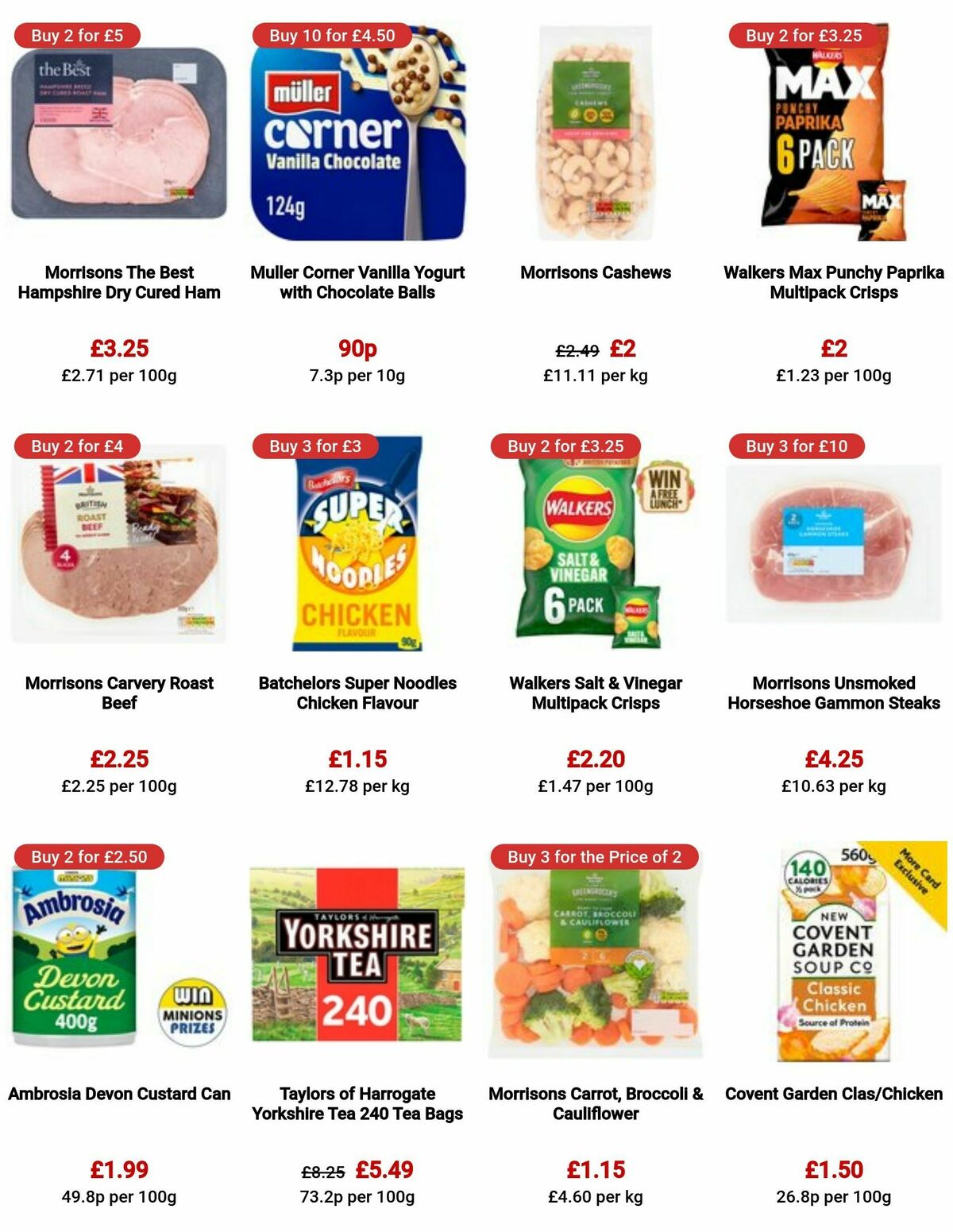 Morrisons Offers from 3 October
