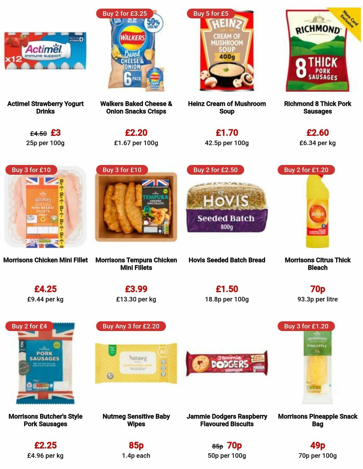 Morrisons Offers from 3 October