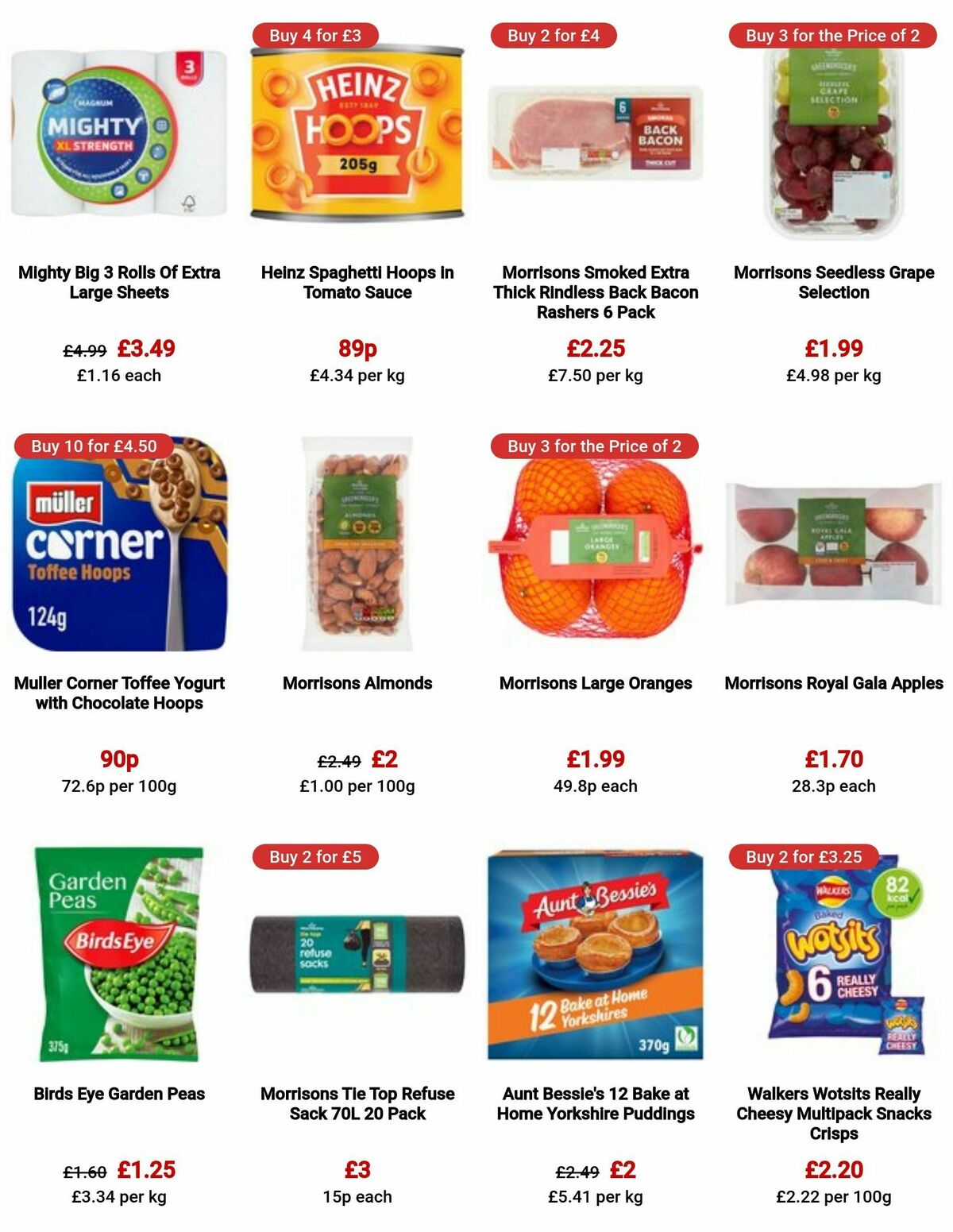 Morrisons Offers from 3 October