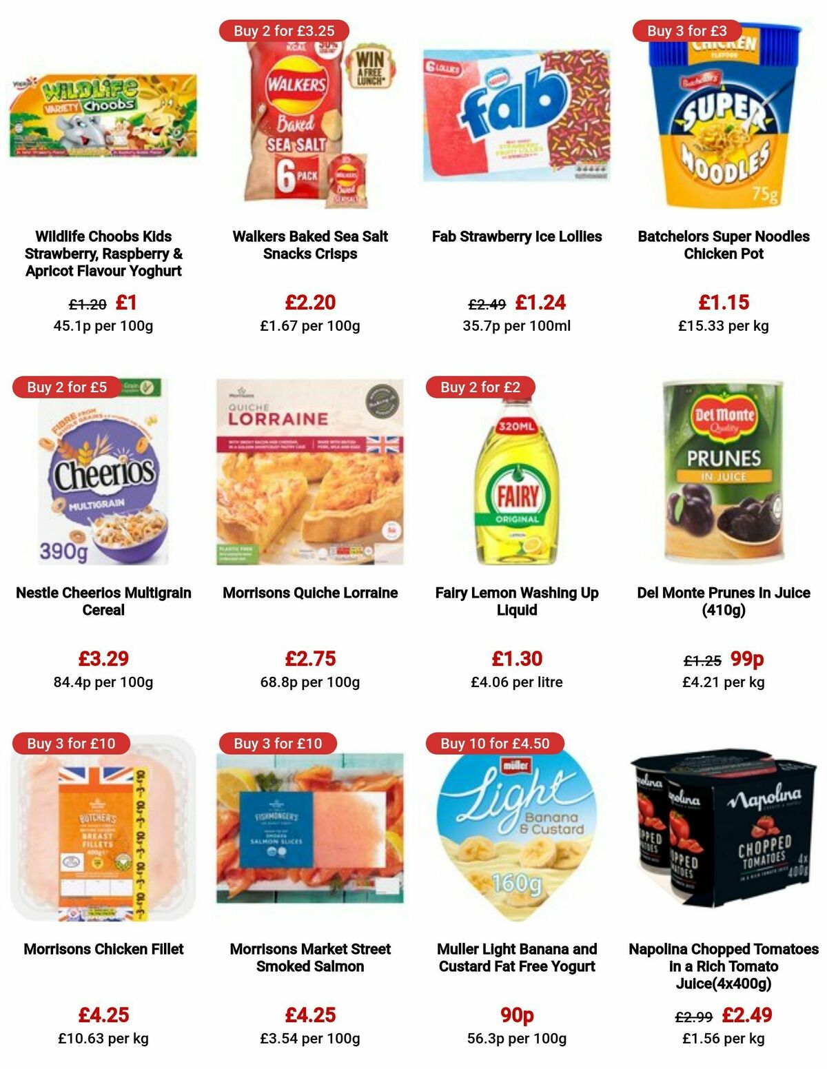 Morrisons Offers from 3 October