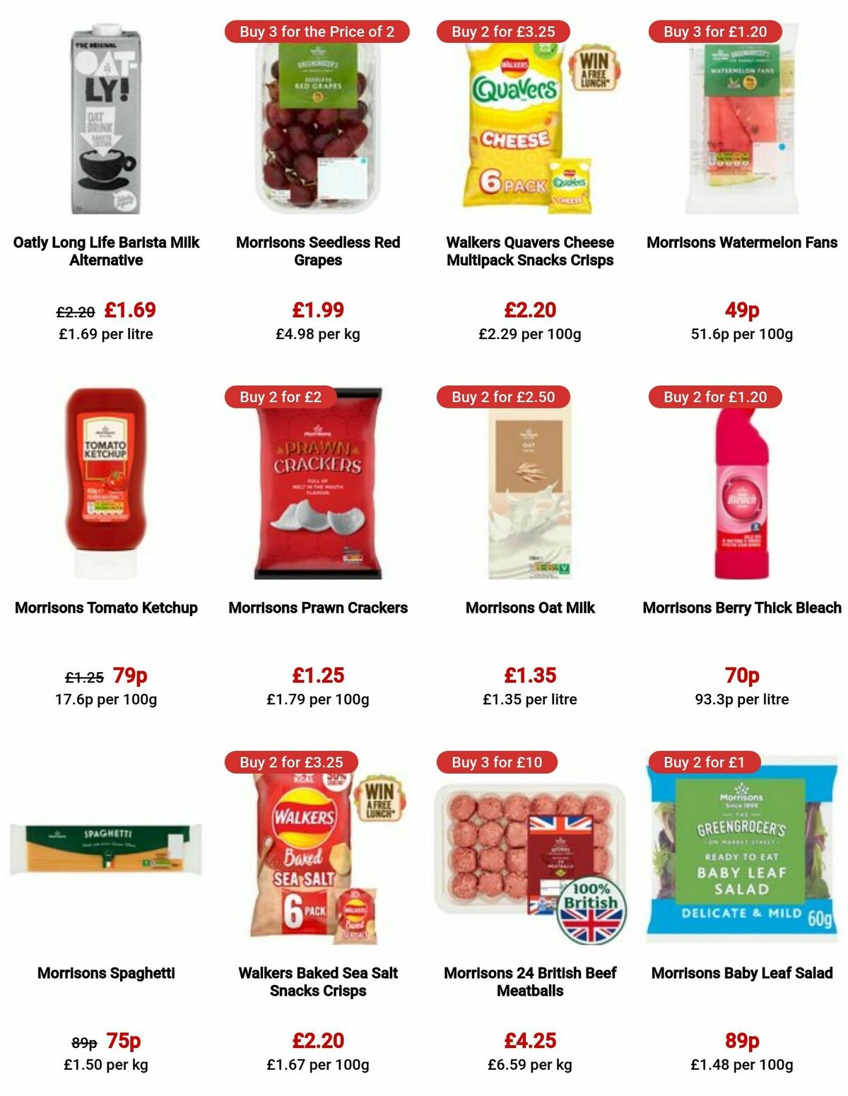 Morrisons Offers from 10 October