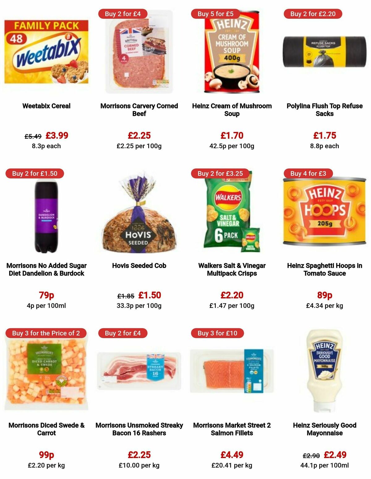 Morrisons Offers from 10 October