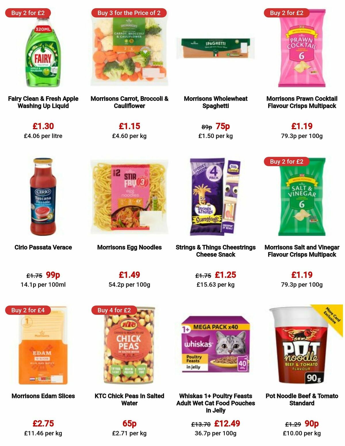 Morrisons Offers from 10 October