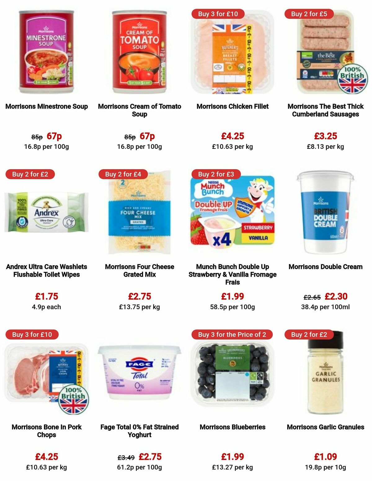 Morrisons Offers from 10 October