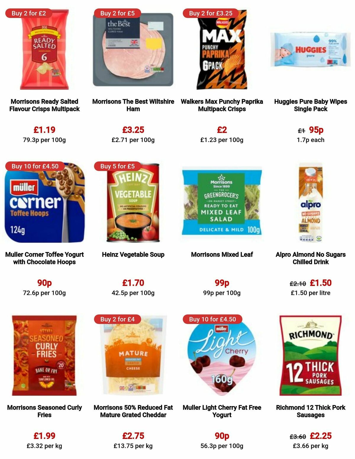 Morrisons Offers from 10 October