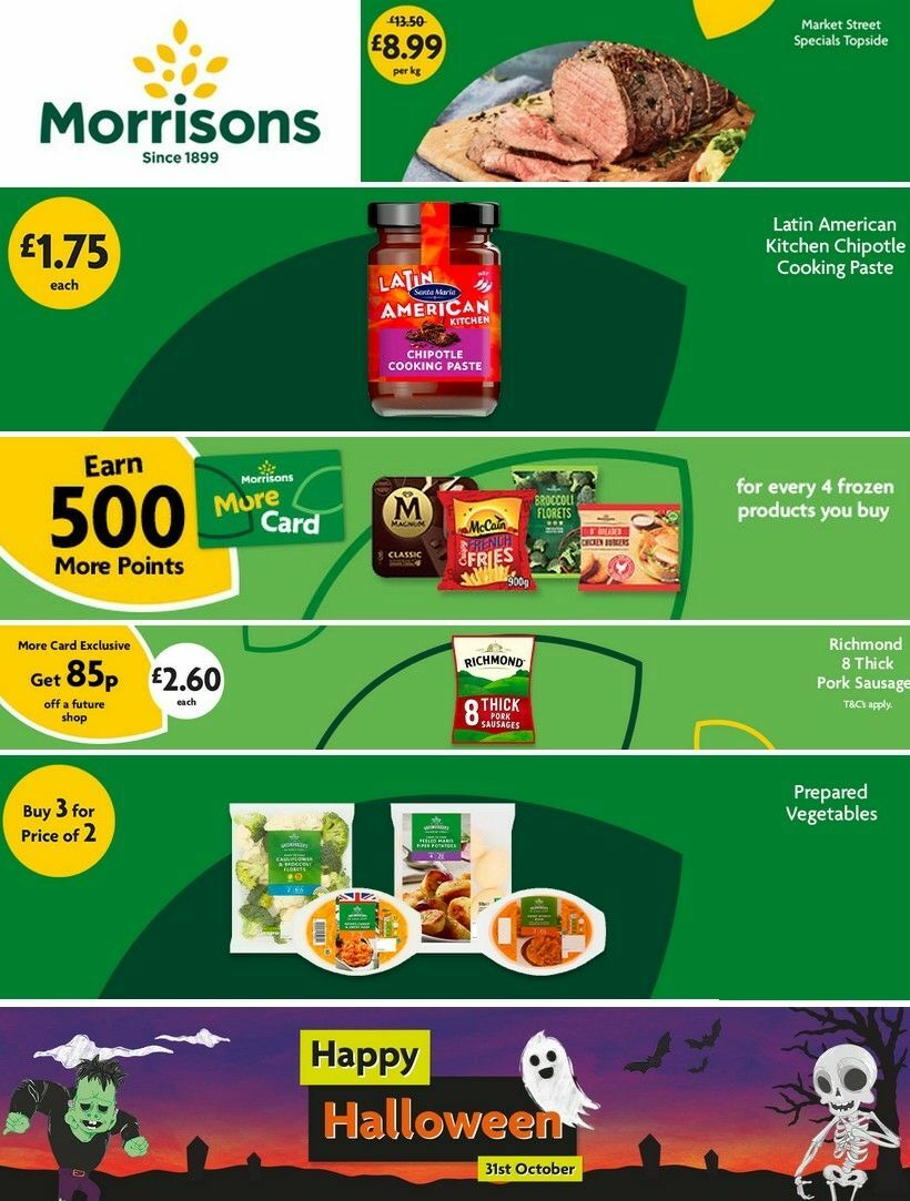 Morrisons Offers from 17 October