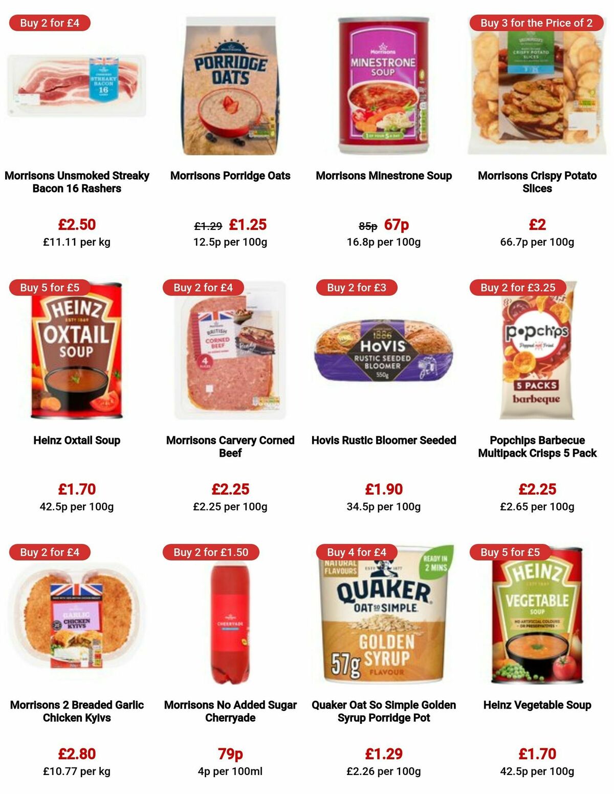 Morrisons Offers from 17 October