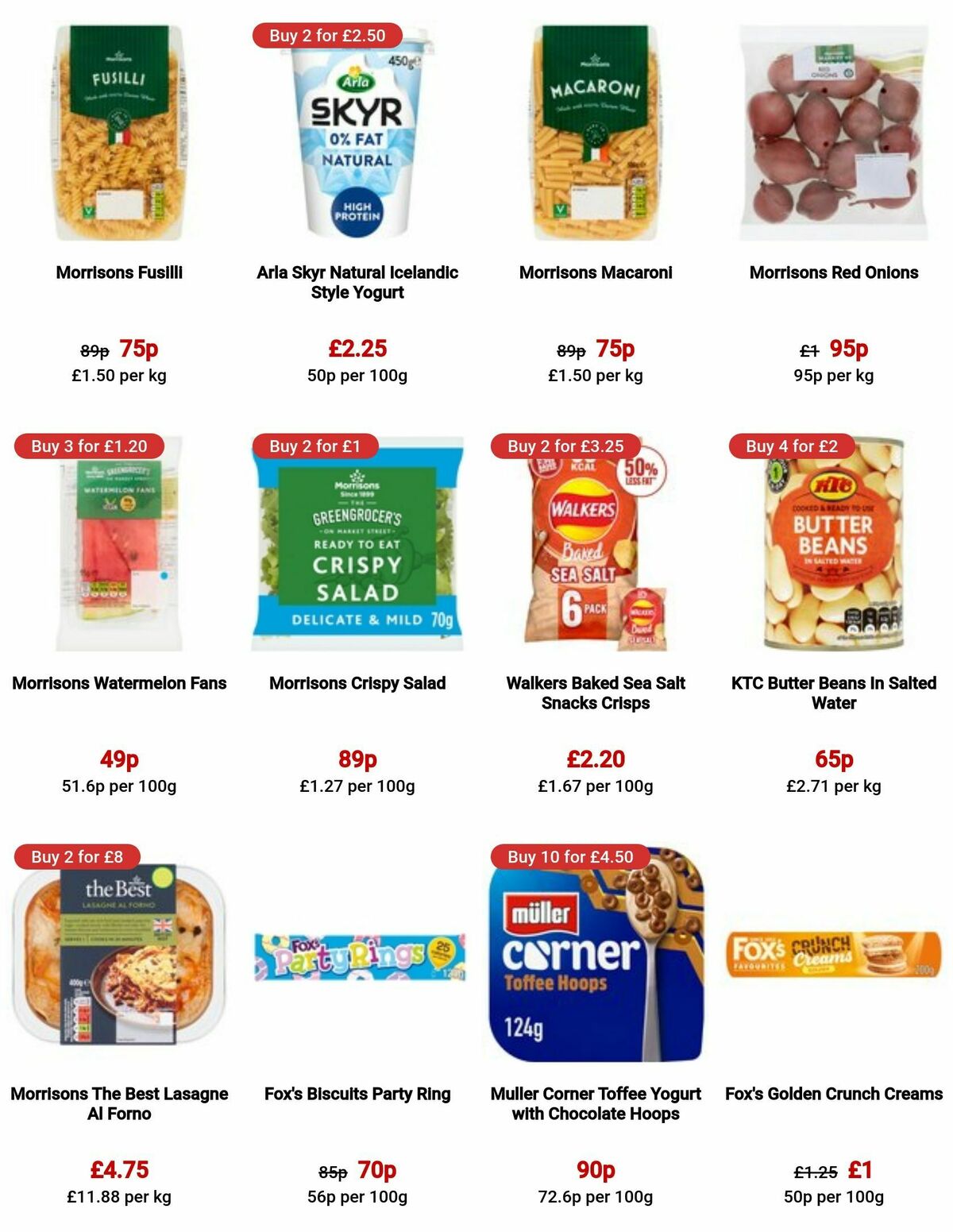 Morrisons Offers from 17 October