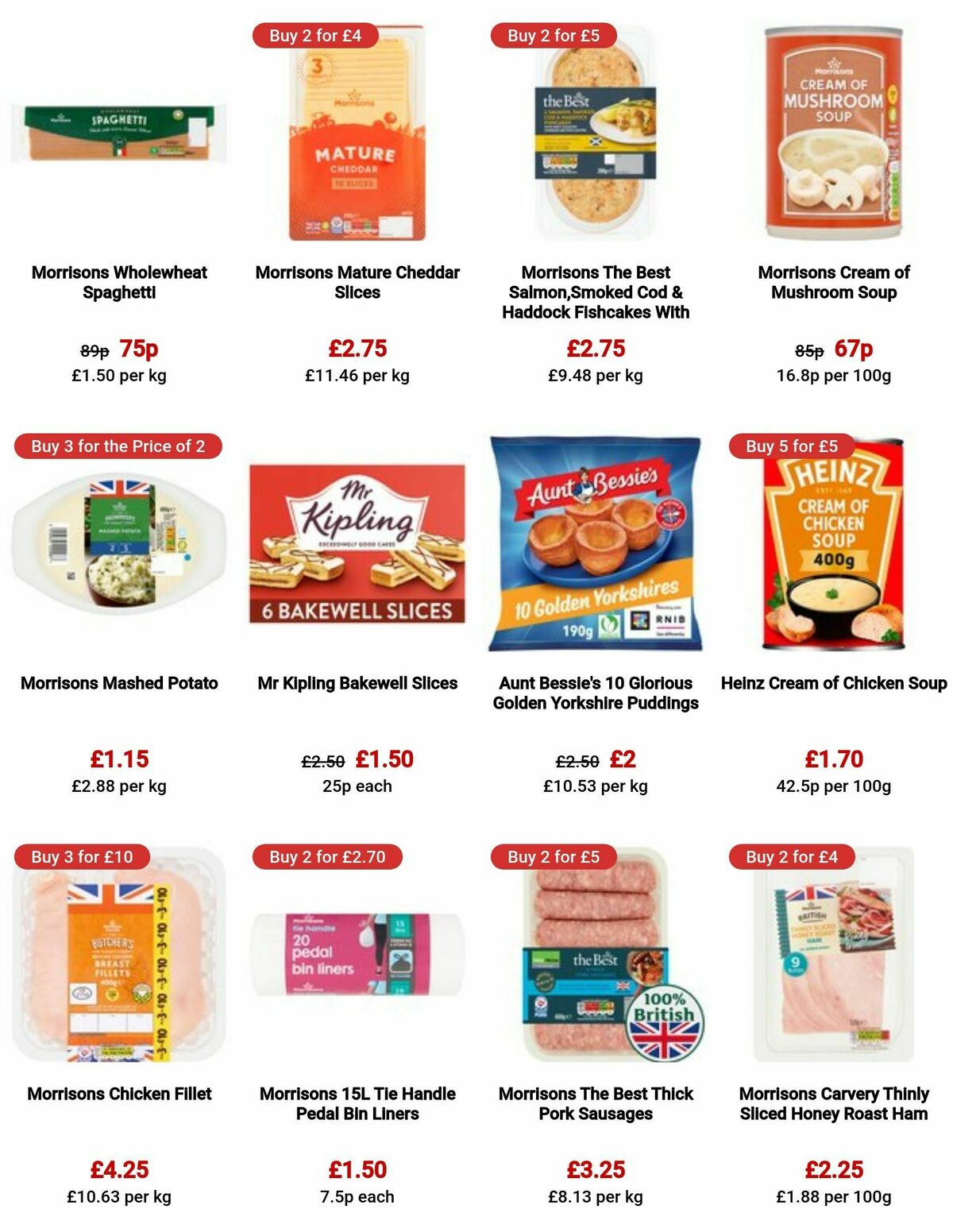 Morrisons Offers from 17 October