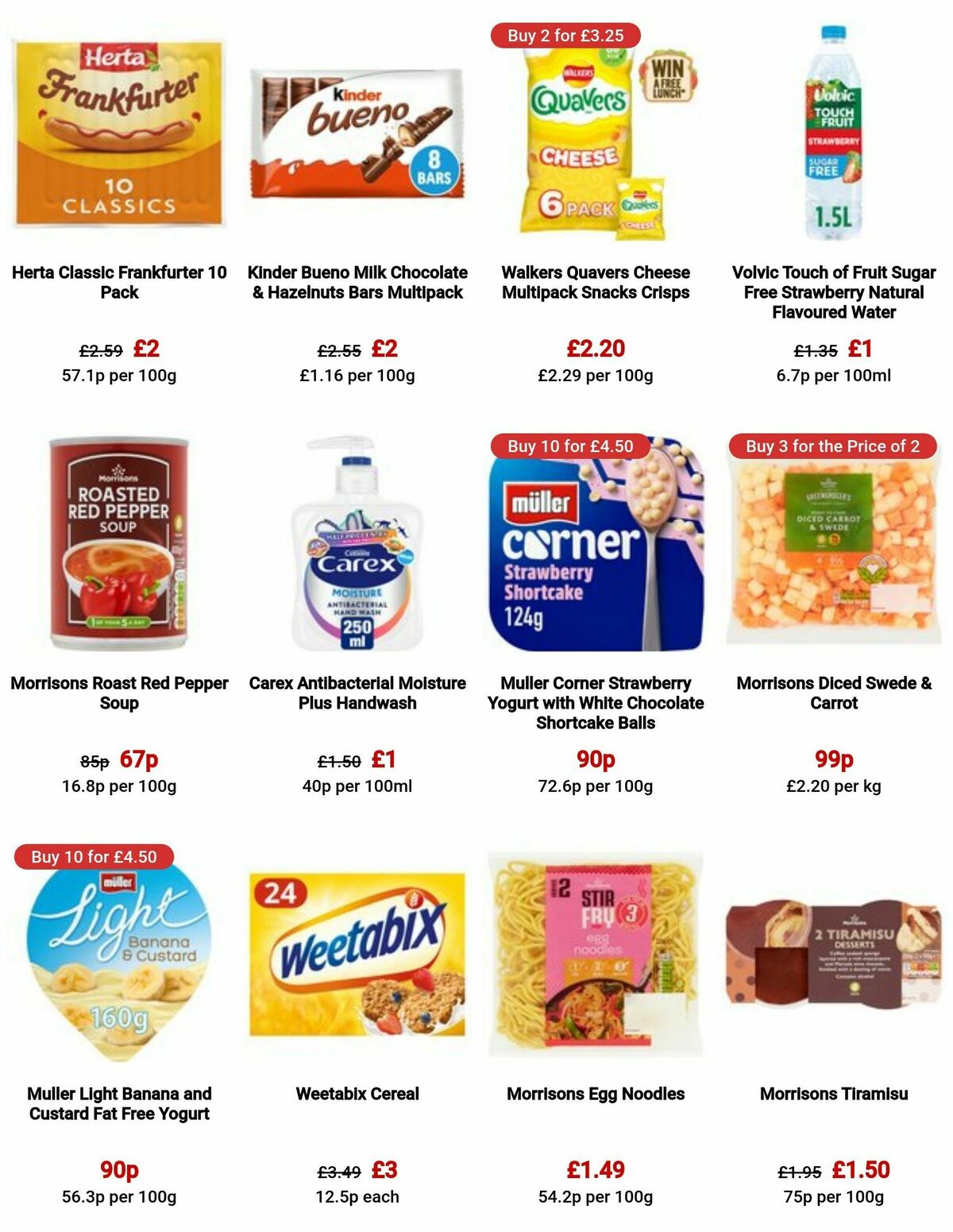 Morrisons Offers from 17 October