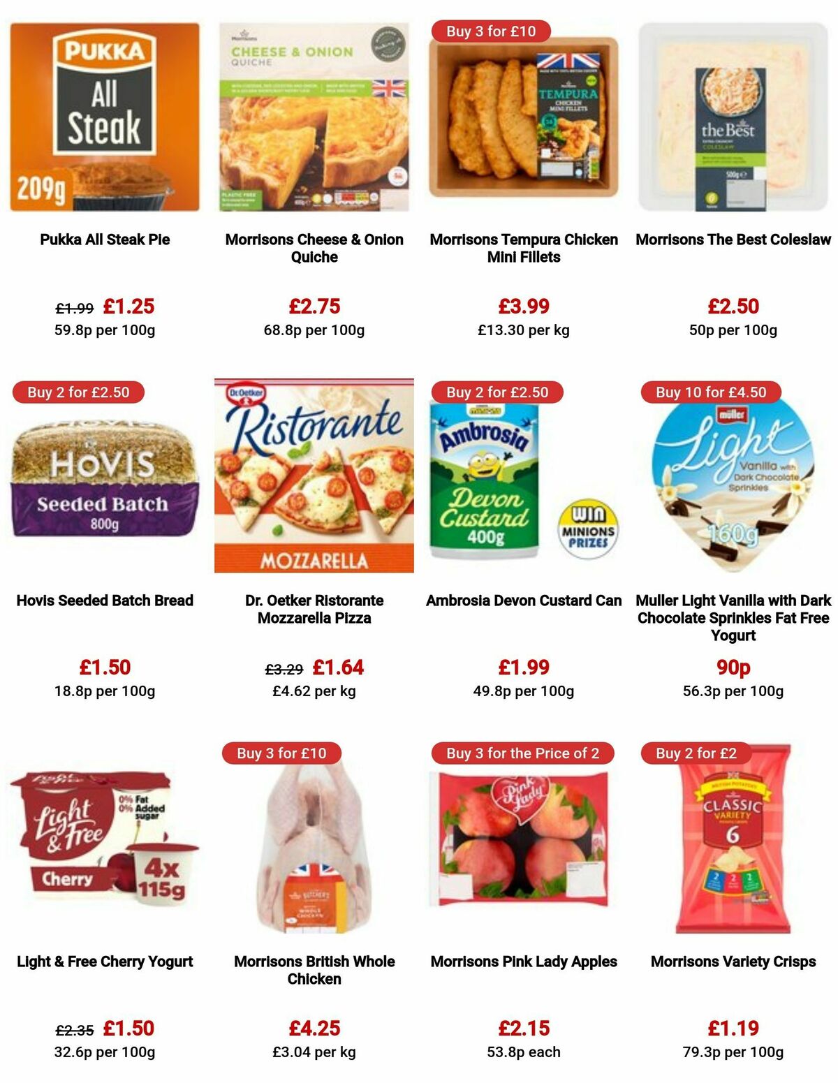 Morrisons Offers from 17 October