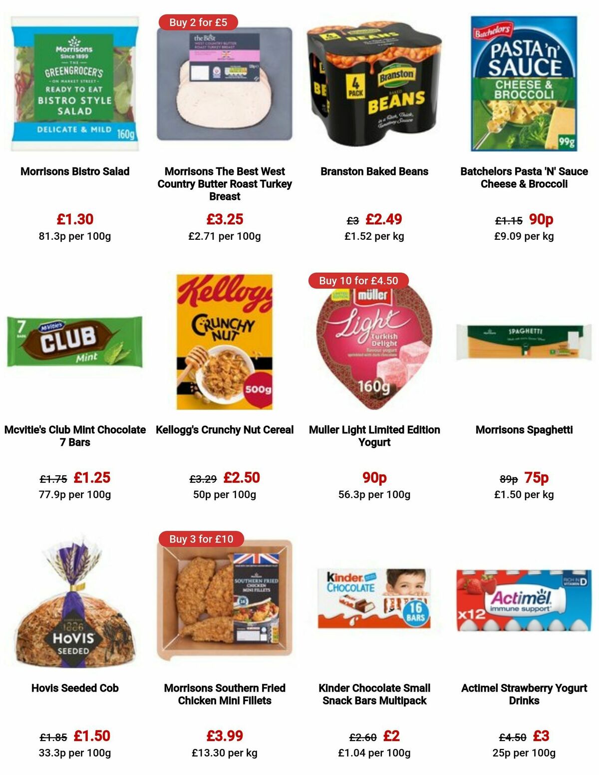 Morrisons Offers from 17 October