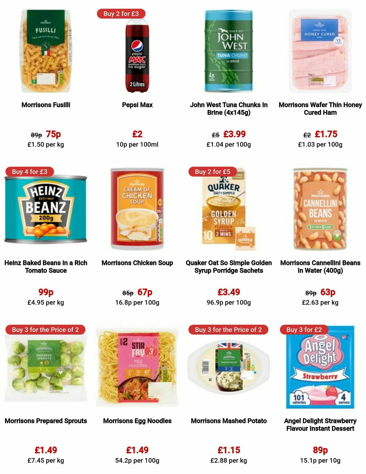 Morrisons Offers from 31 October