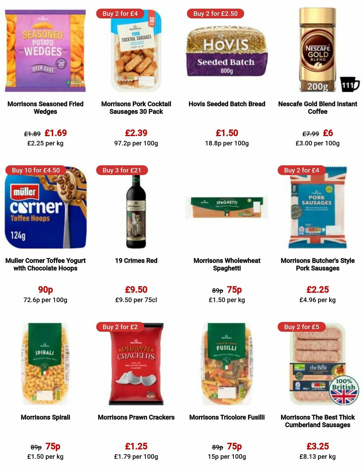 Morrisons Offers from 31 October