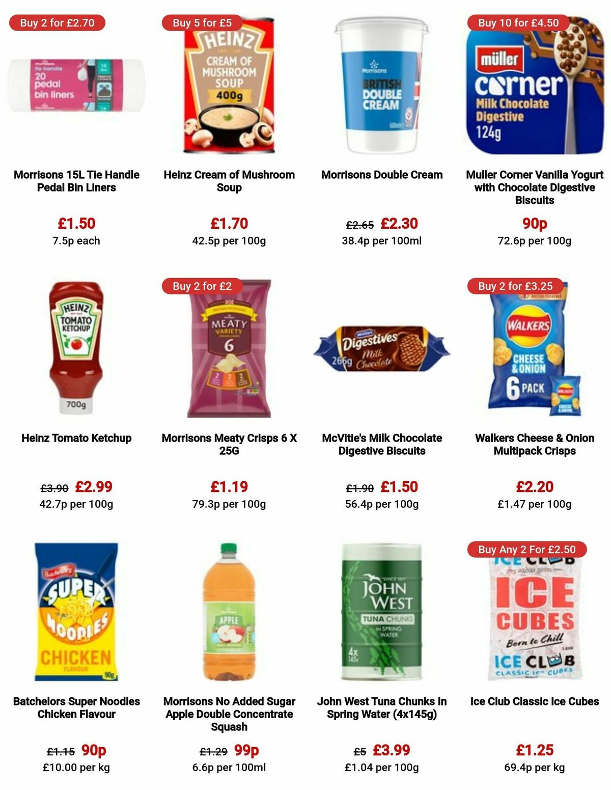 Morrisons Offers from 31 October