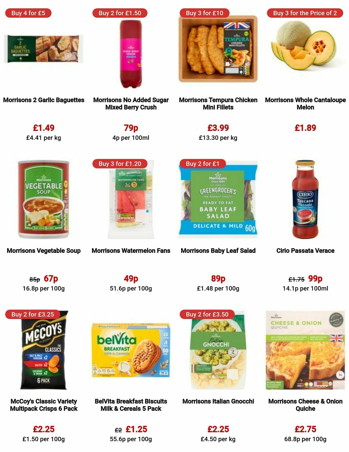Morrisons Offers from 31 October