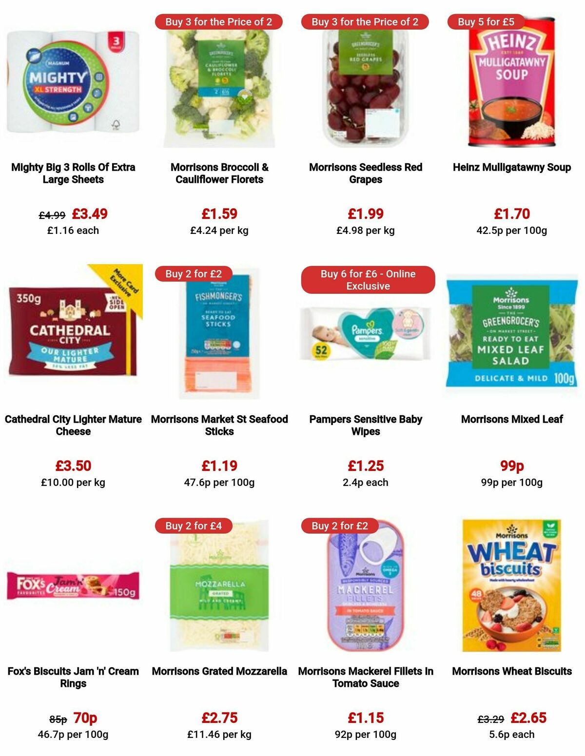 Morrisons Offers from 31 October