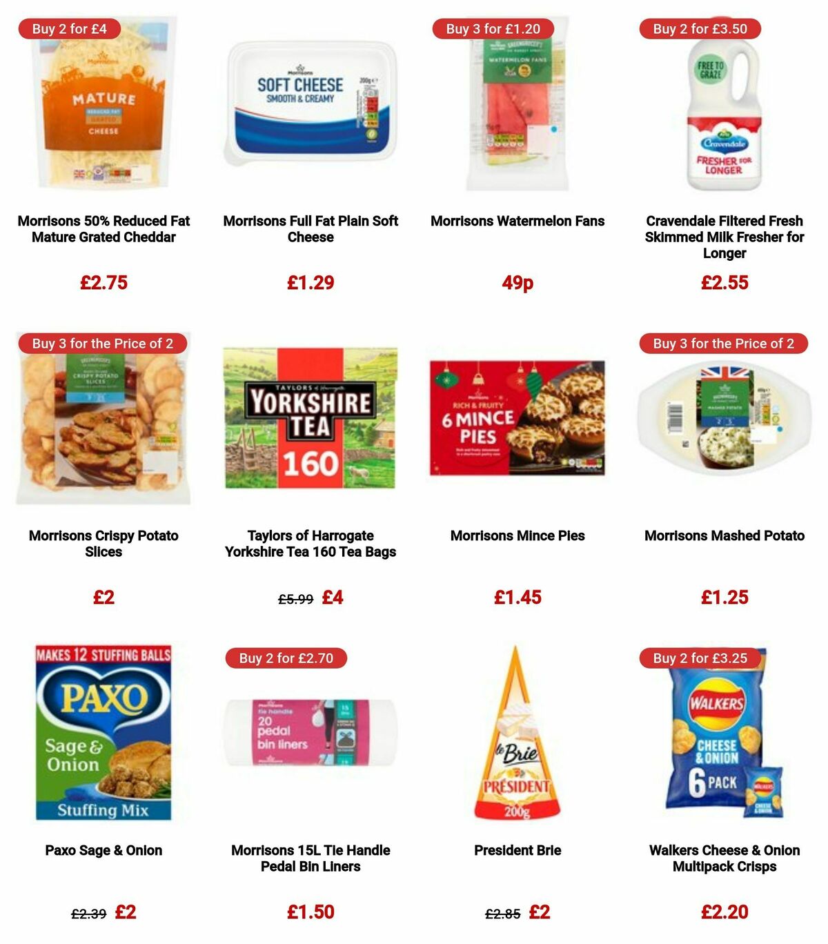 Morrisons Offers from 12 December