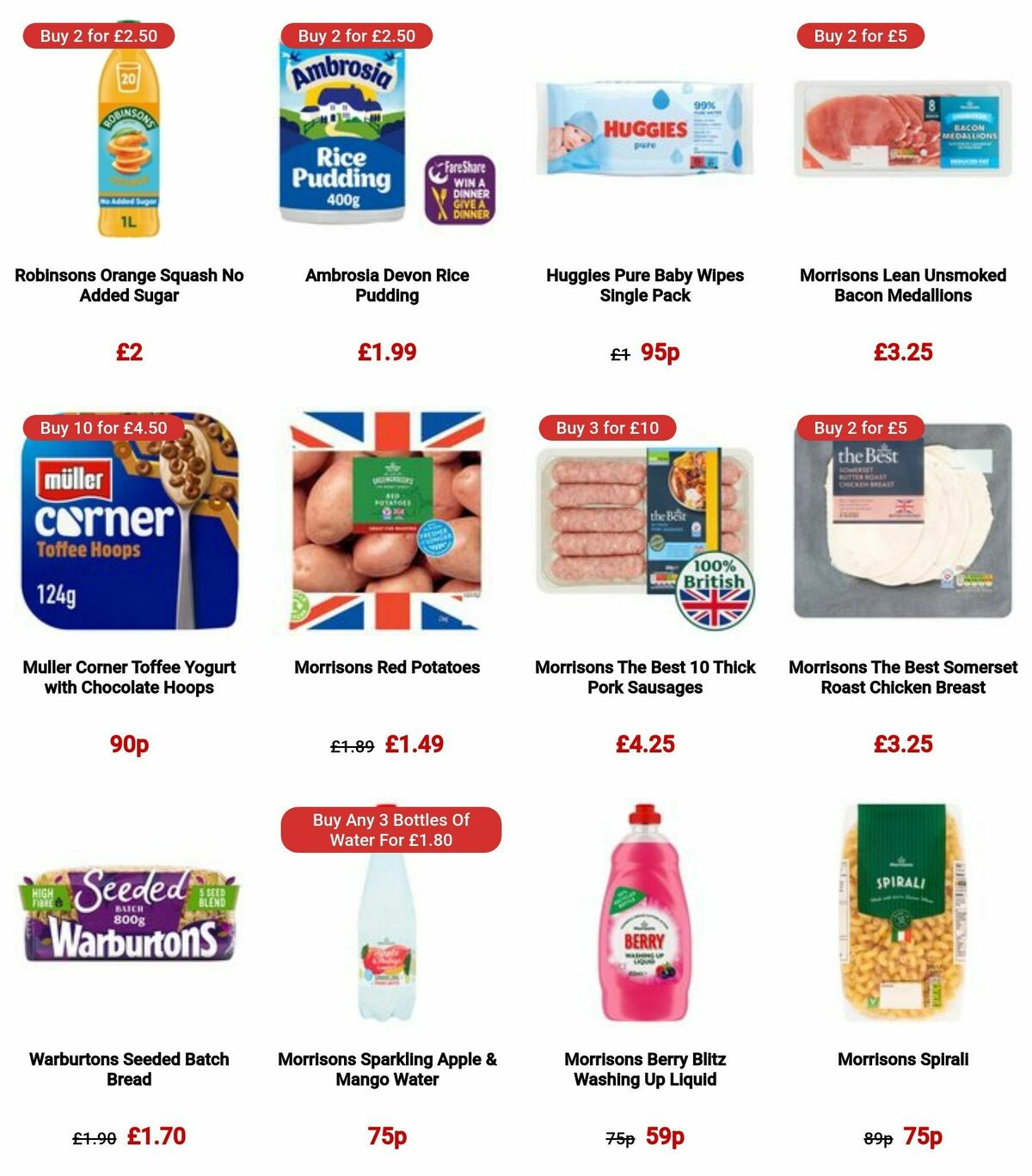 Morrisons Offers from 9 January