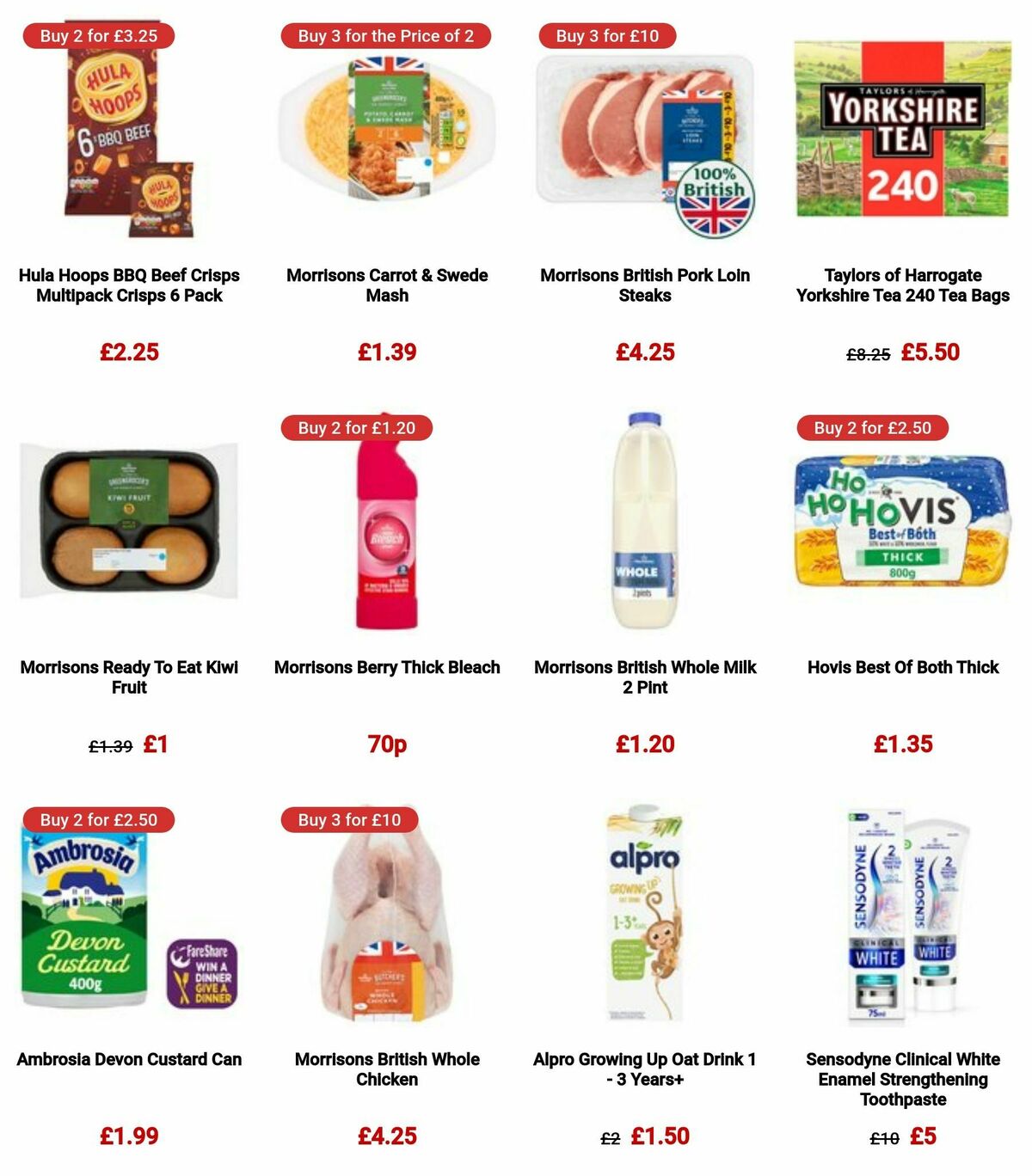 Morrisons Offers from 9 January