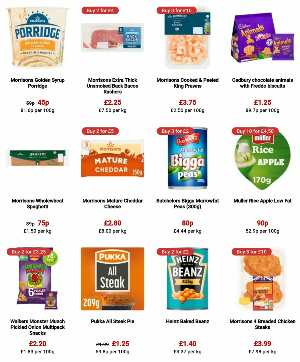 Morrisons Offers from 23 January