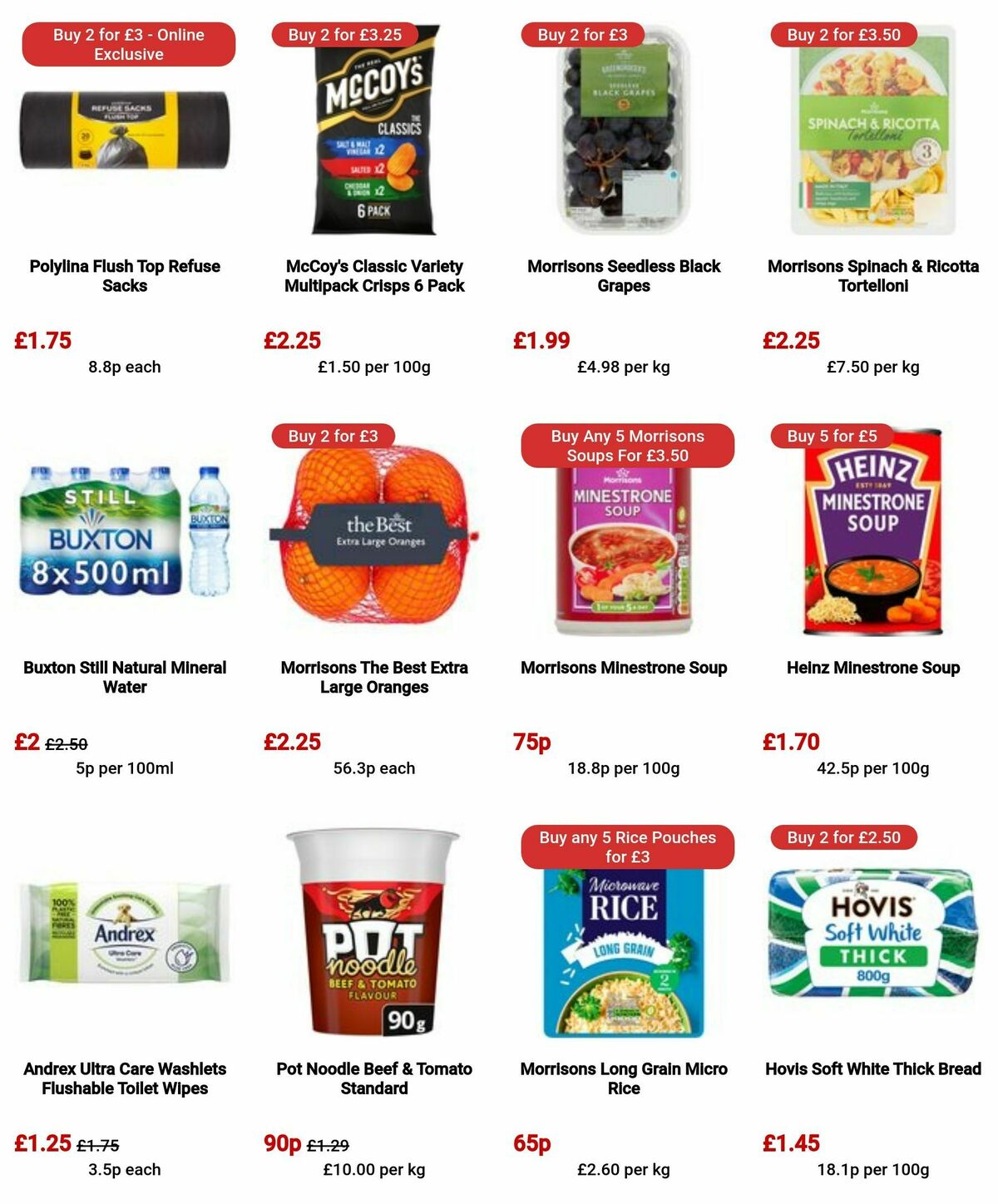 Morrisons Offers from 5 March