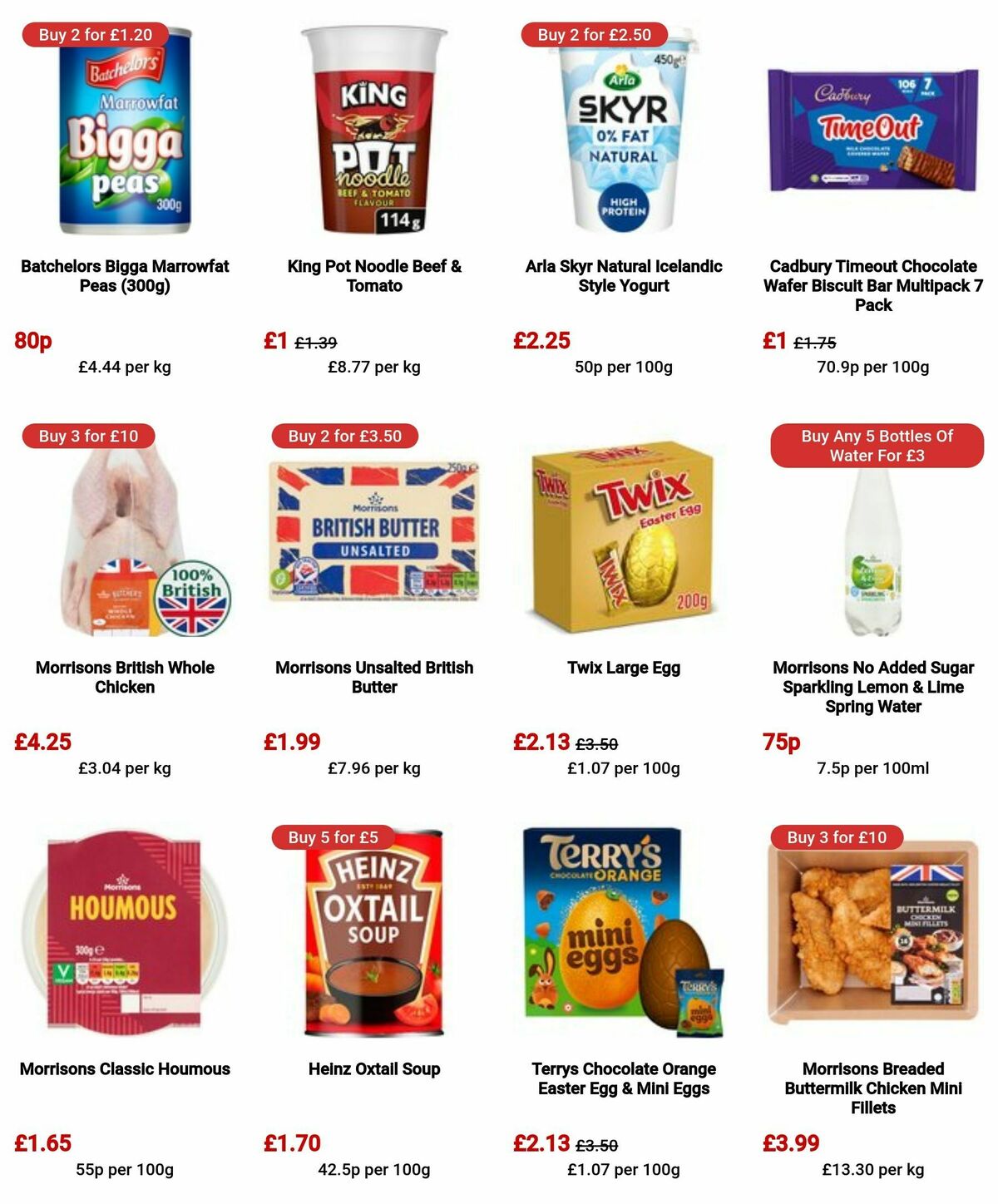 Morrisons Offers from 9 April
