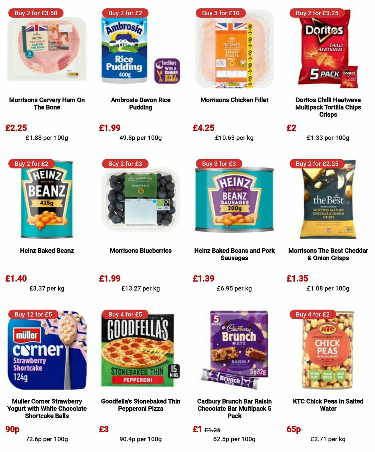 Morrisons Offers from 9 April