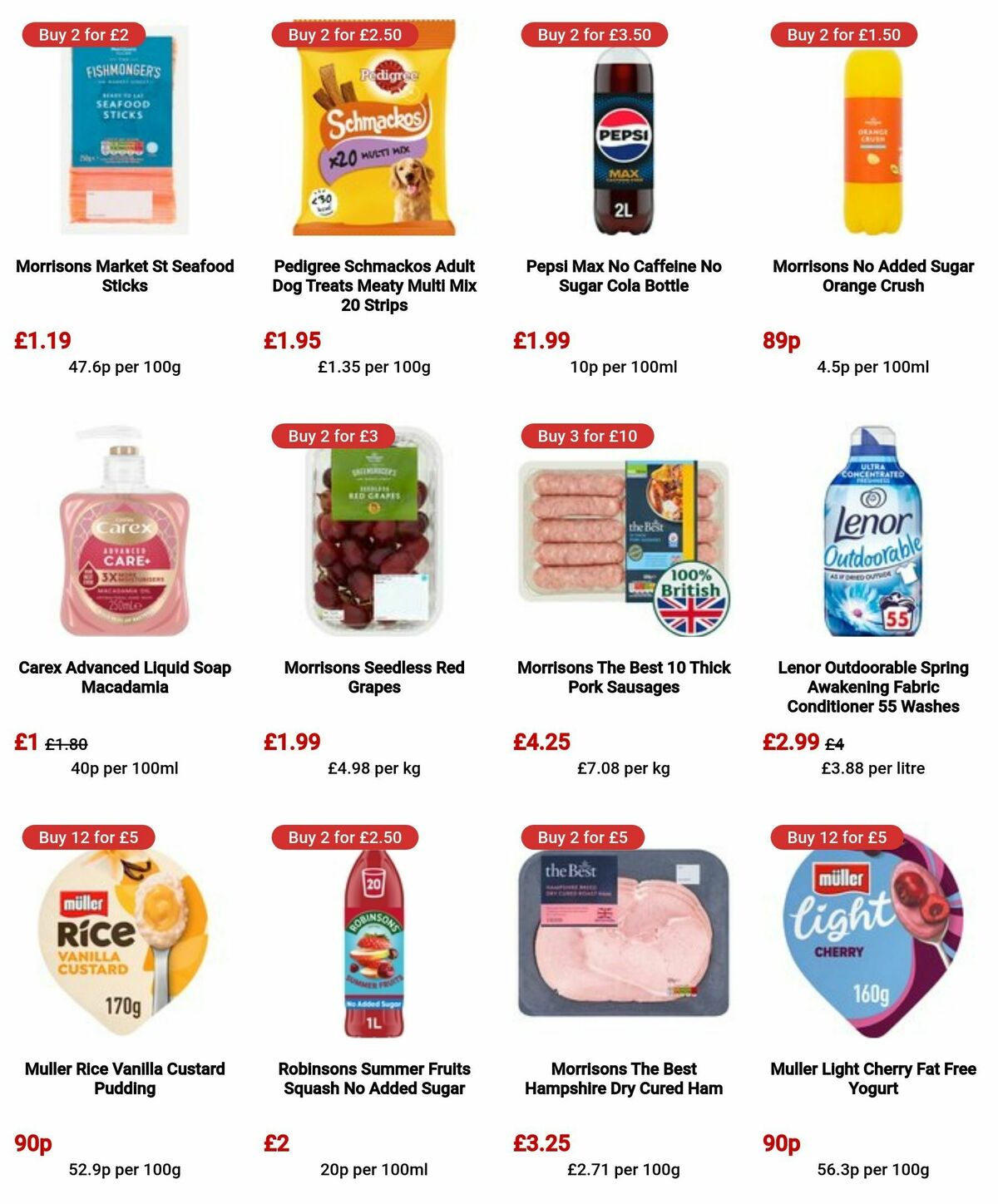 Morrisons Offers from 9 April