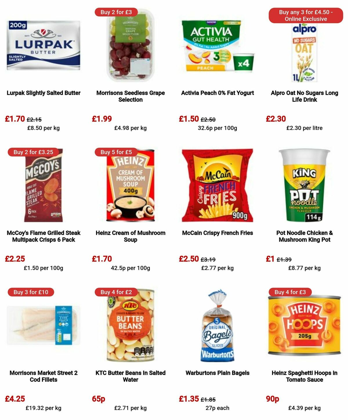 Morrisons Offers from 9 April